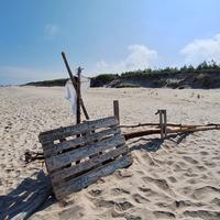 plaża nudystów- Rowy