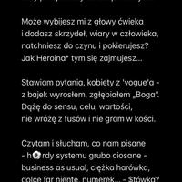 Hymn do… może też do Ciebie, jeśli umiesz ruszać głową (zgodnie z… dokończ, z czym?), a nie tylko d…