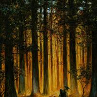 Zatrzymanie VI "Forest deuce" Mariusz Lewandowski (Źródła: https://www.lewandowski.art/en_US/c/Original-paintings/17 | https://www.facebook.com/MariuszLewandowskiART)