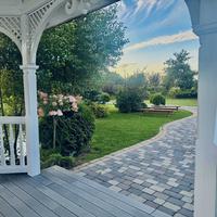 Czarny Staw — widok z altany