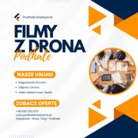 Filmy i zdjęcia z drona dla apartamentów, restauracji i lokalnych firm z Zakopanego oraz Nowego Targu. Profesjonalne ujęcia lotnicze pomagające wyróżnić biznes i zwiększyć widoczność online.