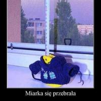 Miarka się przebrała