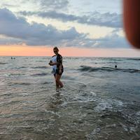 W Stegnie na plaży no 