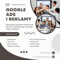 Google Ads dla firm z Podhala, Zakopanego i Nowego Targu. Skuteczne kampanie reklamowe zwiększające ruch na stronie, widoczność usług w Google oraz liczbę klientów online.