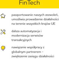 Pierwsze plany rozwojowe FinTech